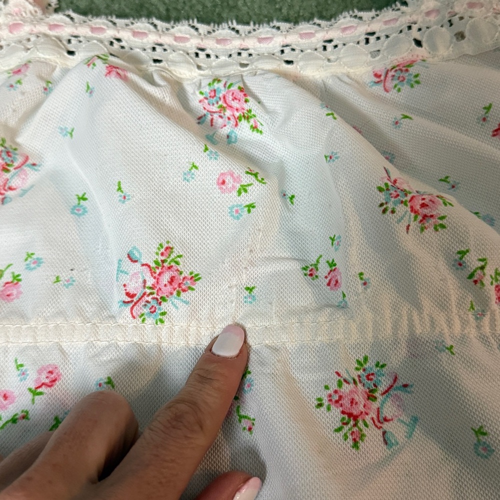Vintage 60/70s cottagecore night gown, medium - Picture 8 of 8